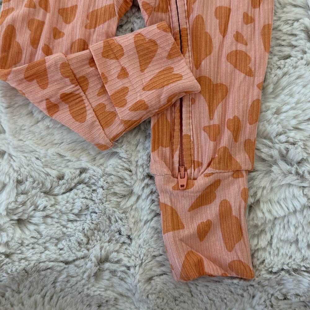 Bamboo Brixton Phoenix Heart Zippy Size 0/3 Months - Picture 4 of 5